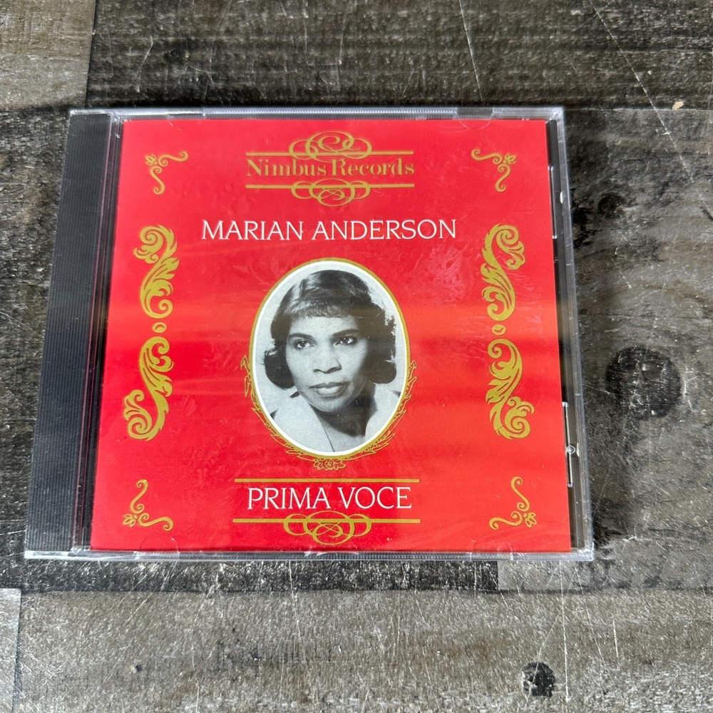 Marian Anderson CD Prima Voce Nimbus Records Classical Album Spirituals 1996